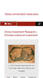 Mobile Screenshot of chinainvestmentresearch.org